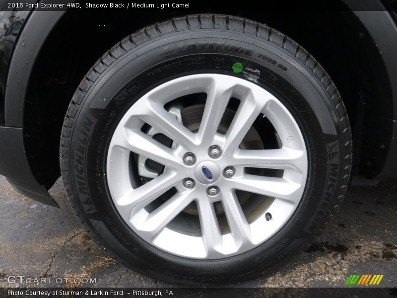 Shadow Black / Medium Light Camel 2016 Ford Explorer 4WD