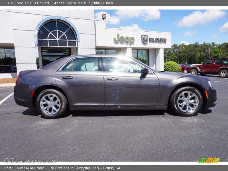 Granite Crystal Metallic / Black/Linen 2015 Chrysler 300 Limited