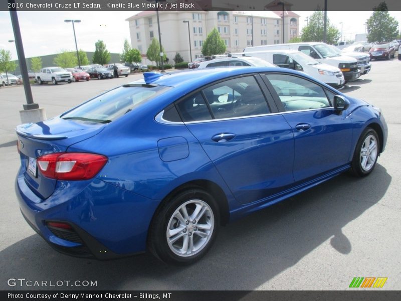 Kinetic Blue Metallic / Jet Black 2016 Chevrolet Cruze LT Sedan