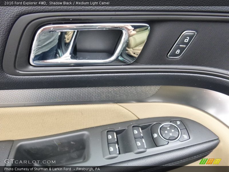 Shadow Black / Medium Light Camel 2016 Ford Explorer 4WD