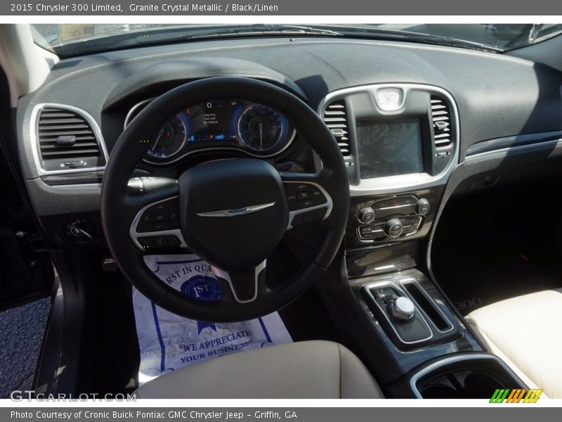 Granite Crystal Metallic / Black/Linen 2015 Chrysler 300 Limited