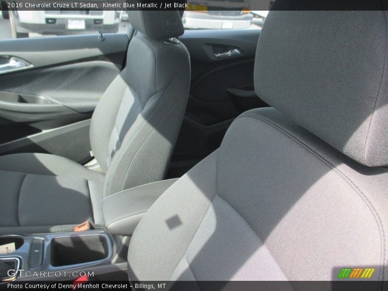 Kinetic Blue Metallic / Jet Black 2016 Chevrolet Cruze LT Sedan