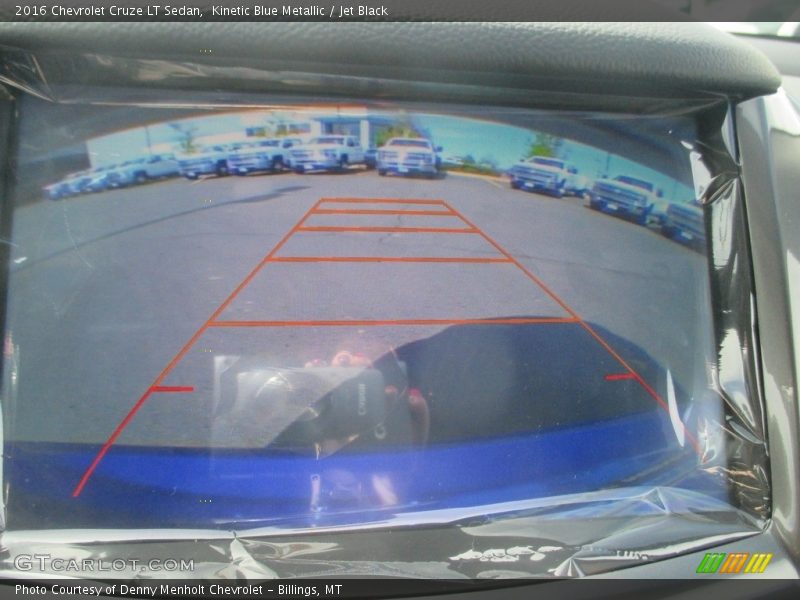 Kinetic Blue Metallic / Jet Black 2016 Chevrolet Cruze LT Sedan