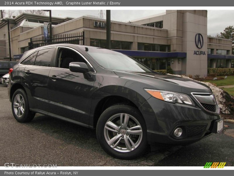 Graphite Luster Metallic / Ebony 2014 Acura RDX Technology AWD