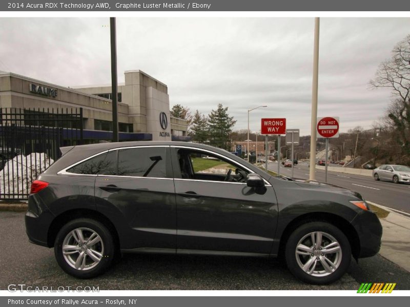 Graphite Luster Metallic / Ebony 2014 Acura RDX Technology AWD