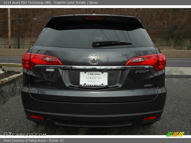 Graphite Luster Metallic / Ebony 2014 Acura RDX Technology AWD