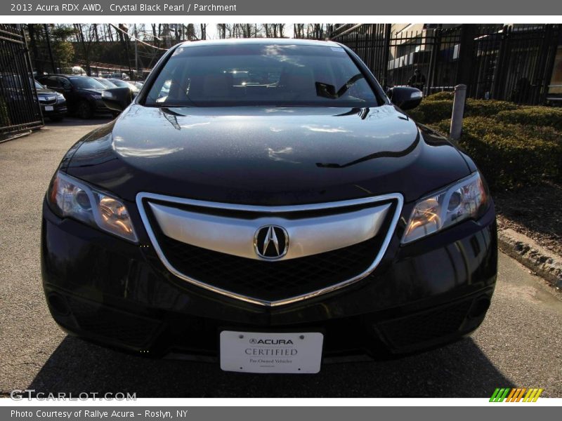 Crystal Black Pearl / Parchment 2013 Acura RDX AWD