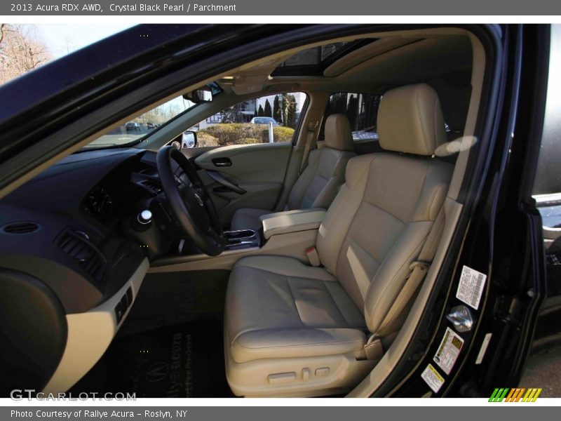 Crystal Black Pearl / Parchment 2013 Acura RDX AWD