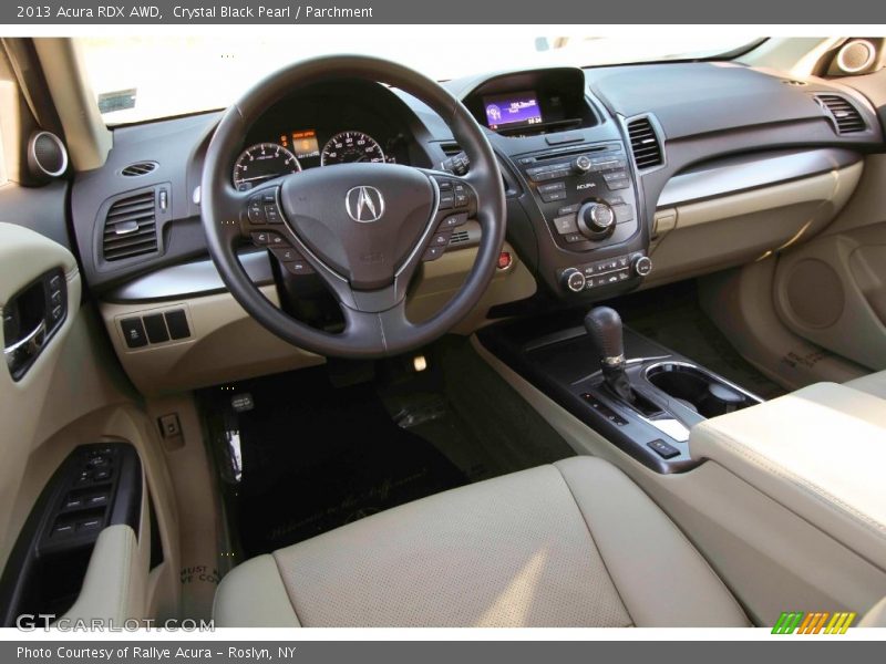 Crystal Black Pearl / Parchment 2013 Acura RDX AWD