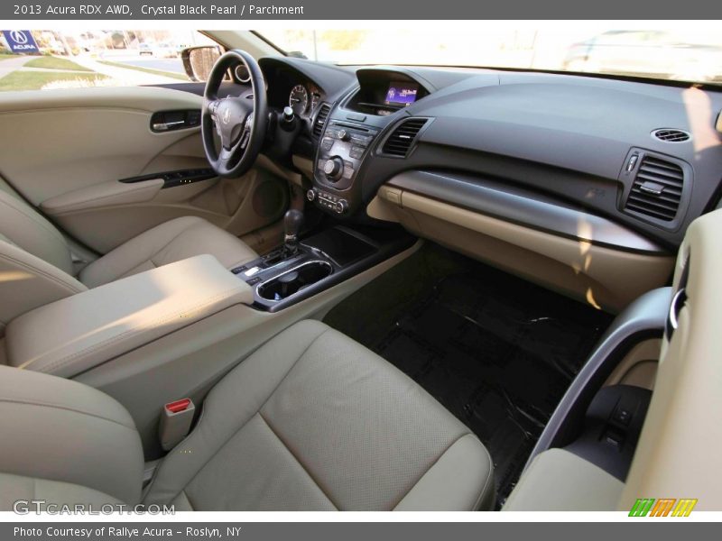 Crystal Black Pearl / Parchment 2013 Acura RDX AWD