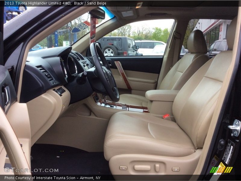 Black / Sand Beige 2013 Toyota Highlander Limited 4WD