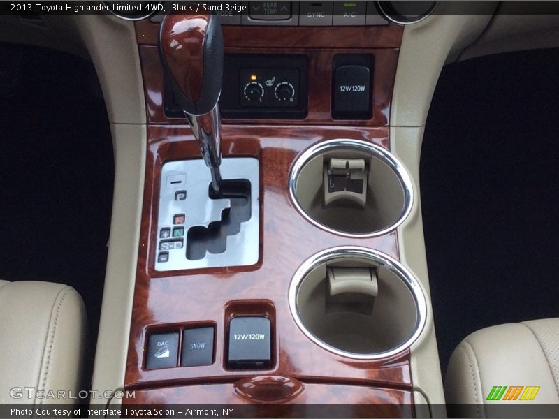 Black / Sand Beige 2013 Toyota Highlander Limited 4WD
