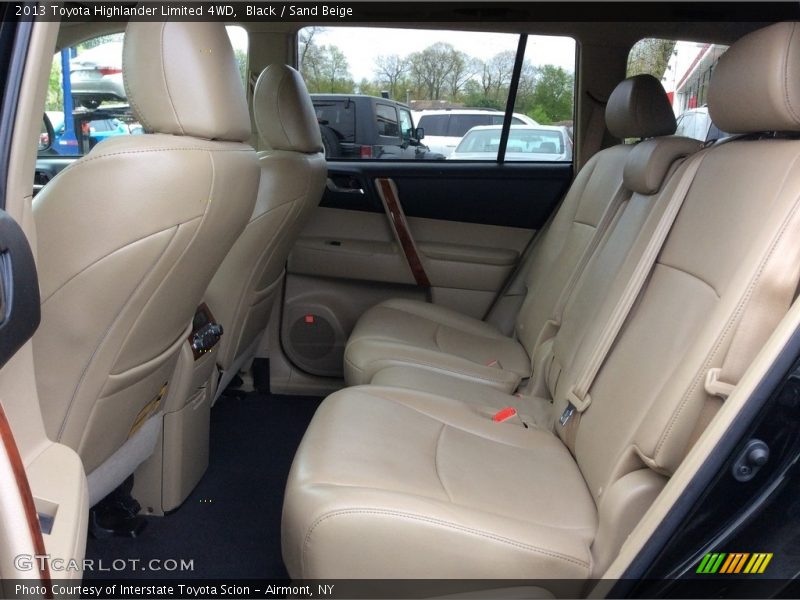 Black / Sand Beige 2013 Toyota Highlander Limited 4WD