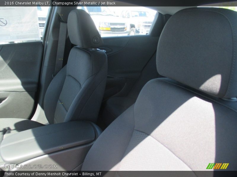 Champagne Silver Metallic / Jet Black 2016 Chevrolet Malibu LT