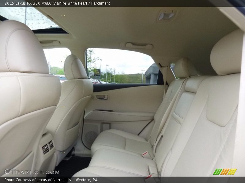Starfire White Pearl / Parchment 2015 Lexus RX 350 AWD