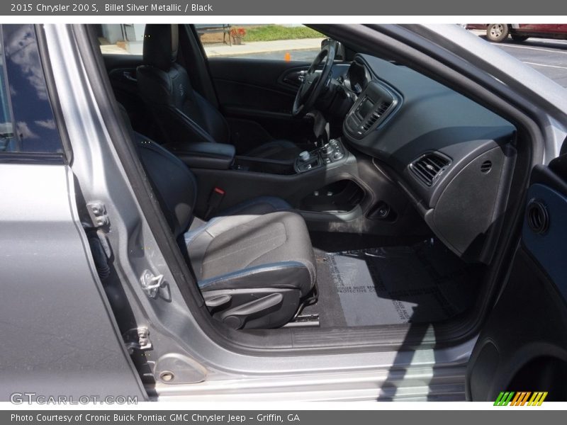 Billet Silver Metallic / Black 2015 Chrysler 200 S