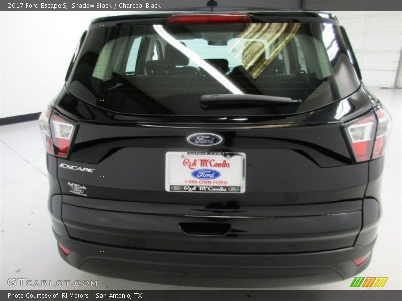 Shadow Black / Charcoal Black 2017 Ford Escape S