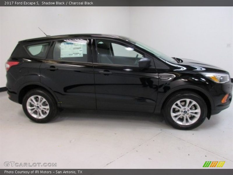 Shadow Black / Charcoal Black 2017 Ford Escape S