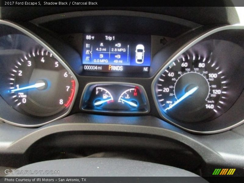 Shadow Black / Charcoal Black 2017 Ford Escape S