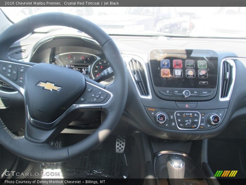 Crystal Red Tintcoat / Jet Black 2016 Chevrolet Malibu Premier