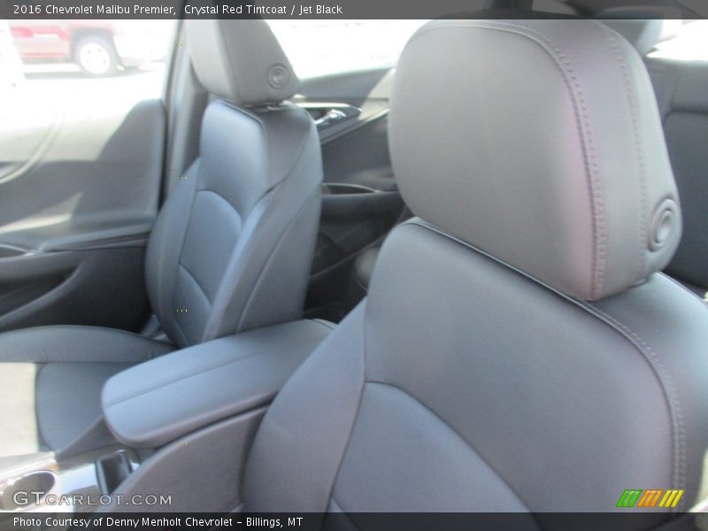 Crystal Red Tintcoat / Jet Black 2016 Chevrolet Malibu Premier
