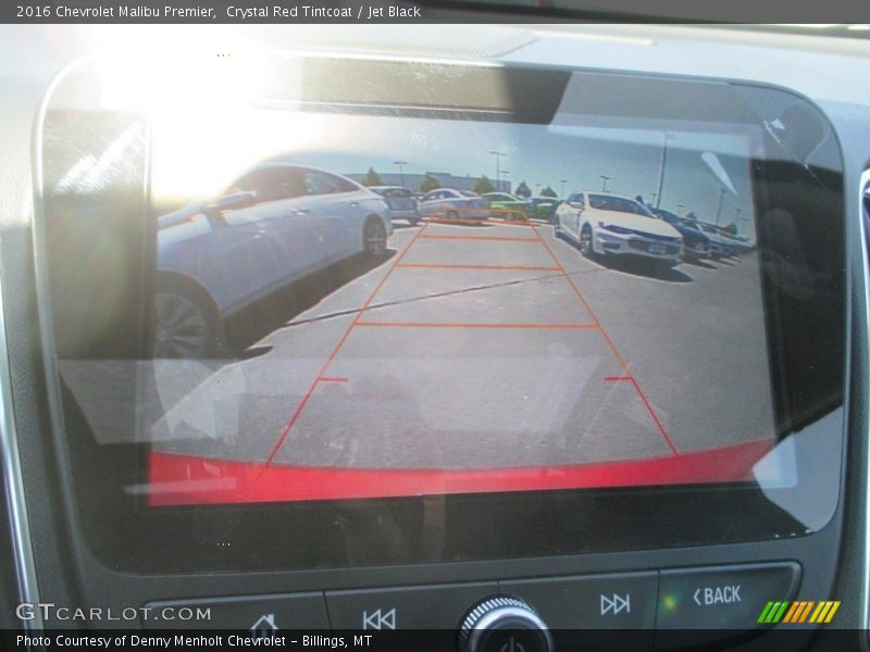 Crystal Red Tintcoat / Jet Black 2016 Chevrolet Malibu Premier