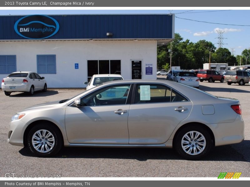 Champagne Mica / Ivory 2013 Toyota Camry LE