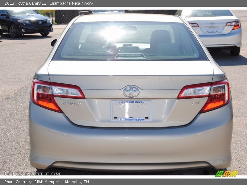 Champagne Mica / Ivory 2013 Toyota Camry LE