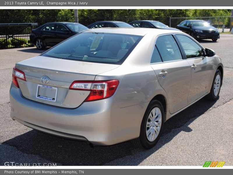 Champagne Mica / Ivory 2013 Toyota Camry LE