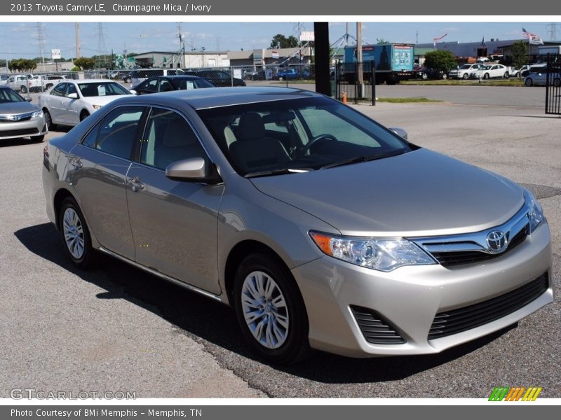 Champagne Mica / Ivory 2013 Toyota Camry LE