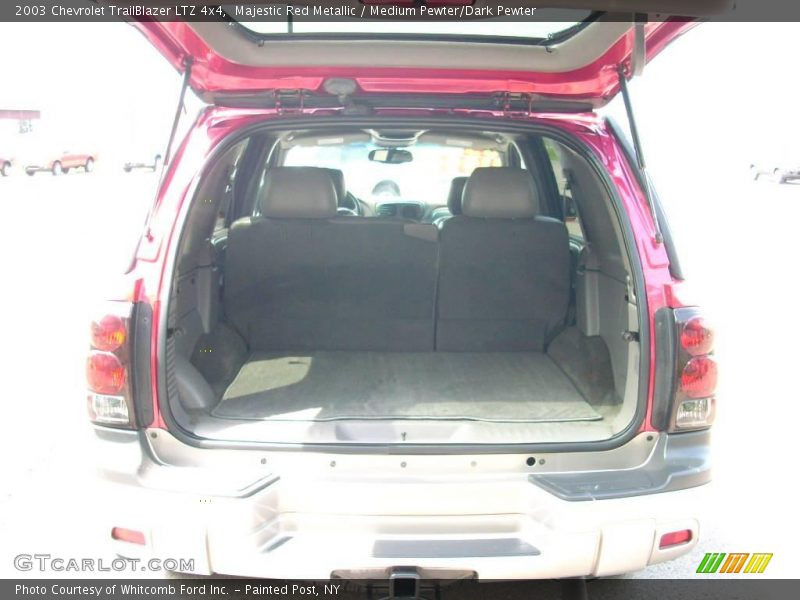 Majestic Red Metallic / Medium Pewter/Dark Pewter 2003 Chevrolet TrailBlazer LTZ 4x4