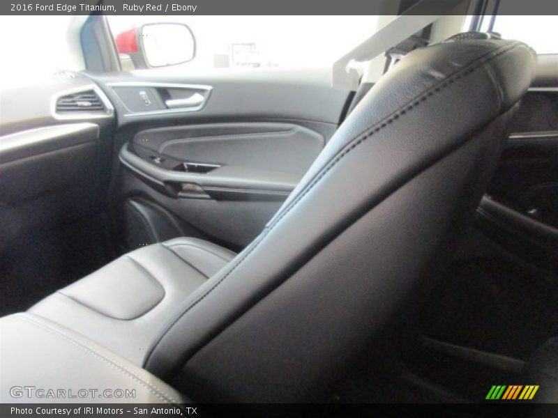 Ruby Red / Ebony 2016 Ford Edge Titanium