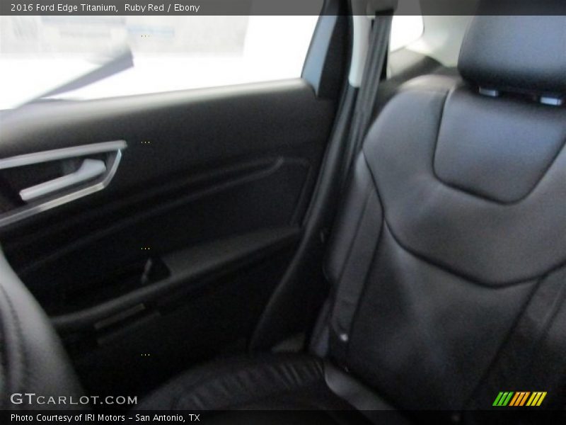 Ruby Red / Ebony 2016 Ford Edge Titanium