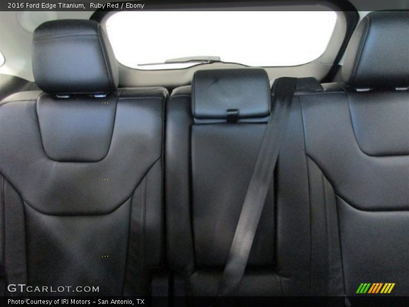 Ruby Red / Ebony 2016 Ford Edge Titanium