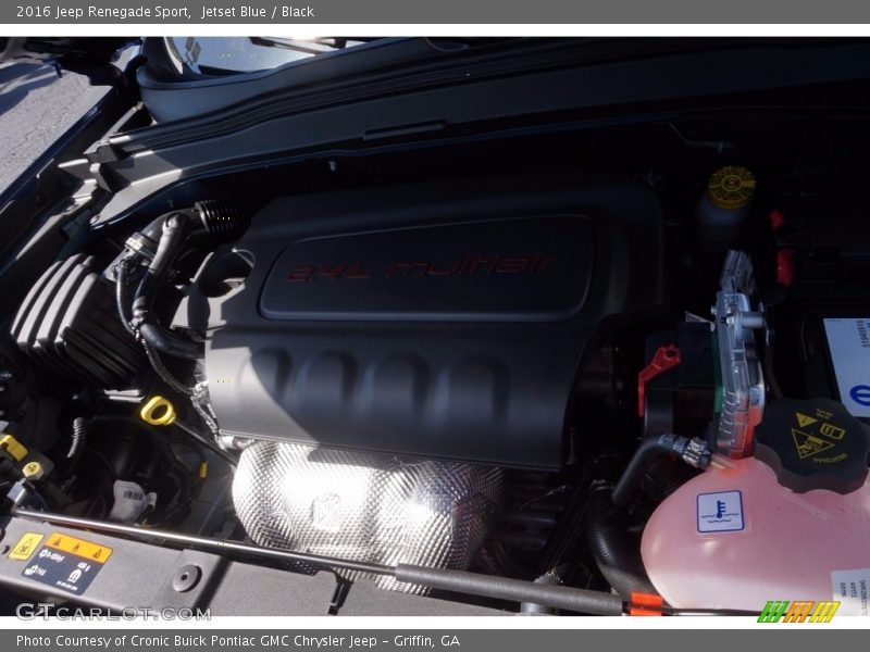 Jetset Blue / Black 2016 Jeep Renegade Sport