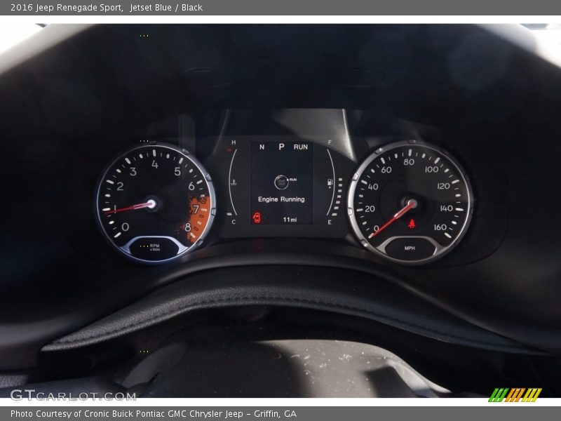  2016 Renegade Sport Sport Gauges