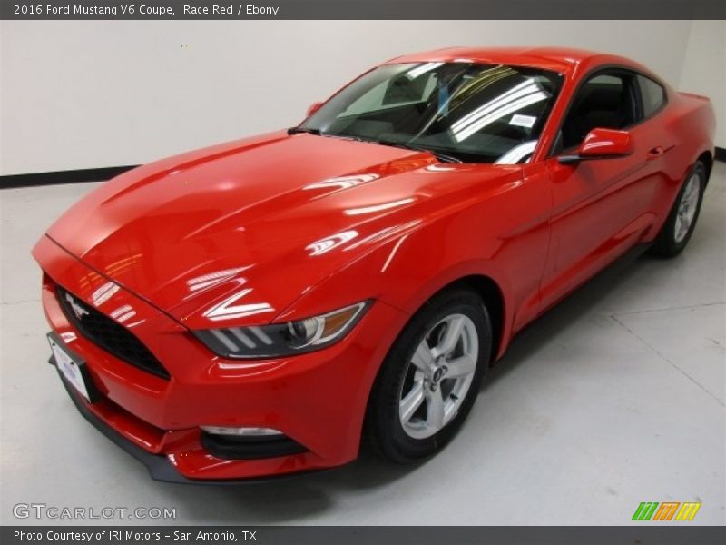 Race Red / Ebony 2016 Ford Mustang V6 Coupe