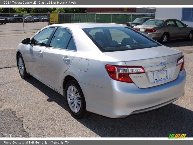 Classic Silver Metallic / Ash 2014 Toyota Camry LE