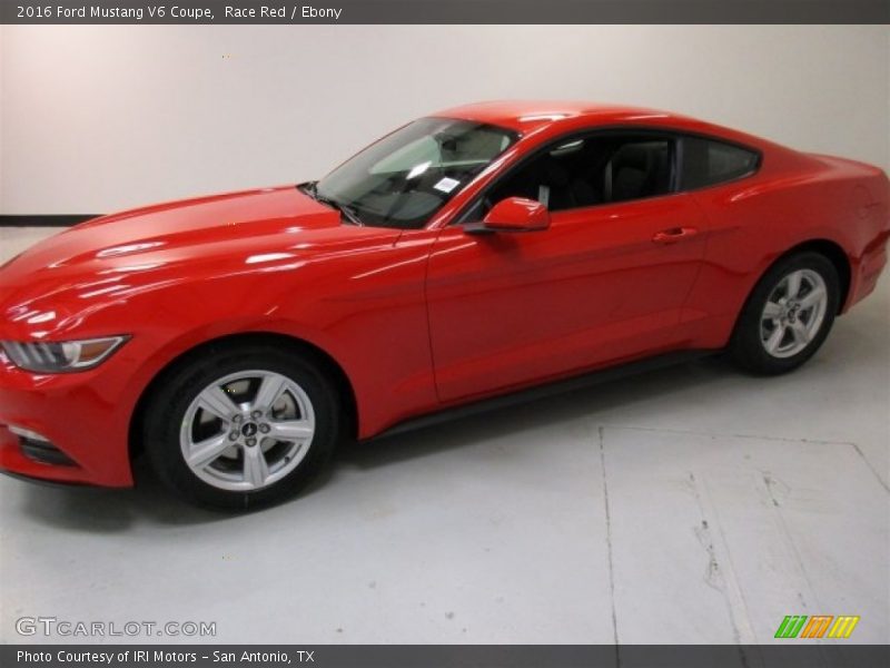 Race Red / Ebony 2016 Ford Mustang V6 Coupe
