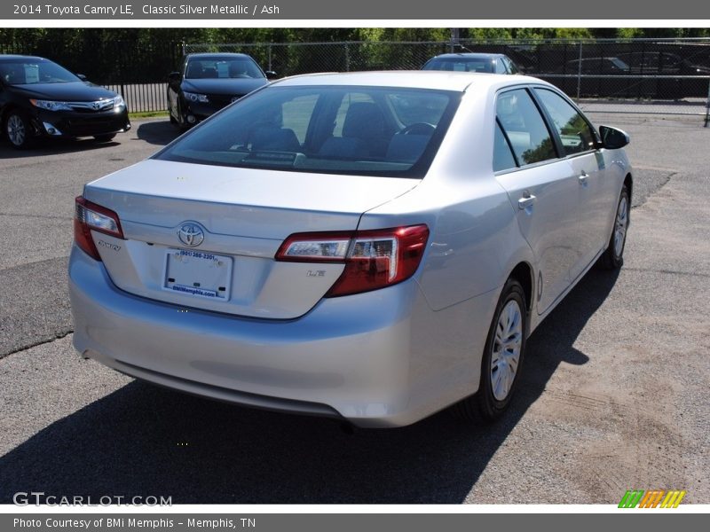 Classic Silver Metallic / Ash 2014 Toyota Camry LE