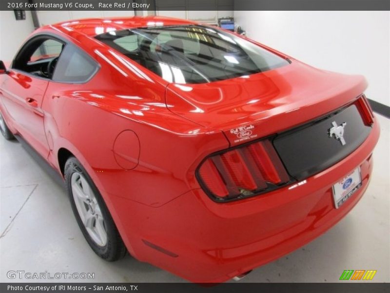 Race Red / Ebony 2016 Ford Mustang V6 Coupe
