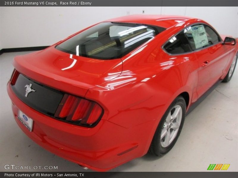 Race Red / Ebony 2016 Ford Mustang V6 Coupe