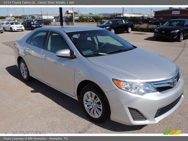 Classic Silver Metallic / Ash 2014 Toyota Camry LE