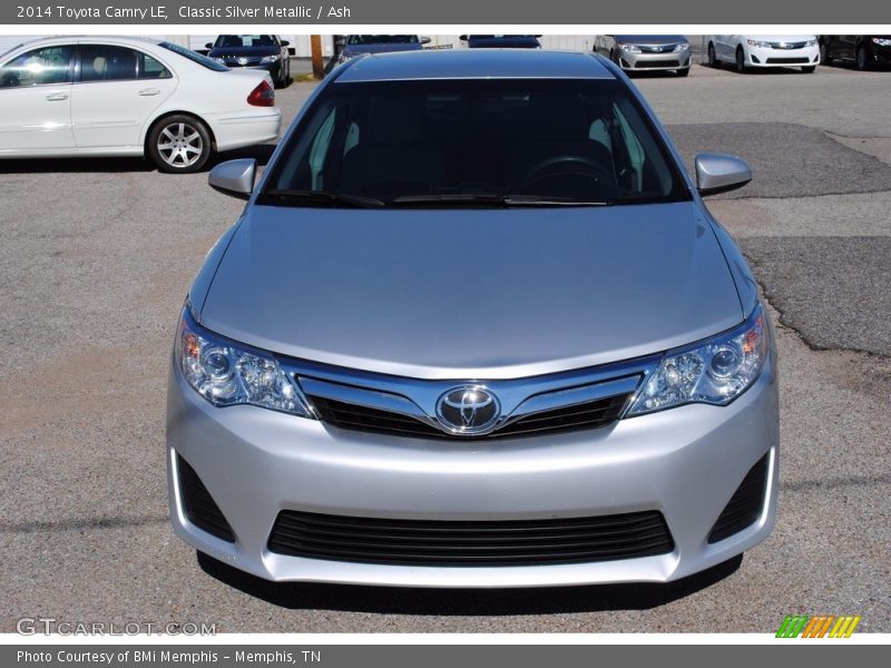 Classic Silver Metallic / Ash 2014 Toyota Camry LE