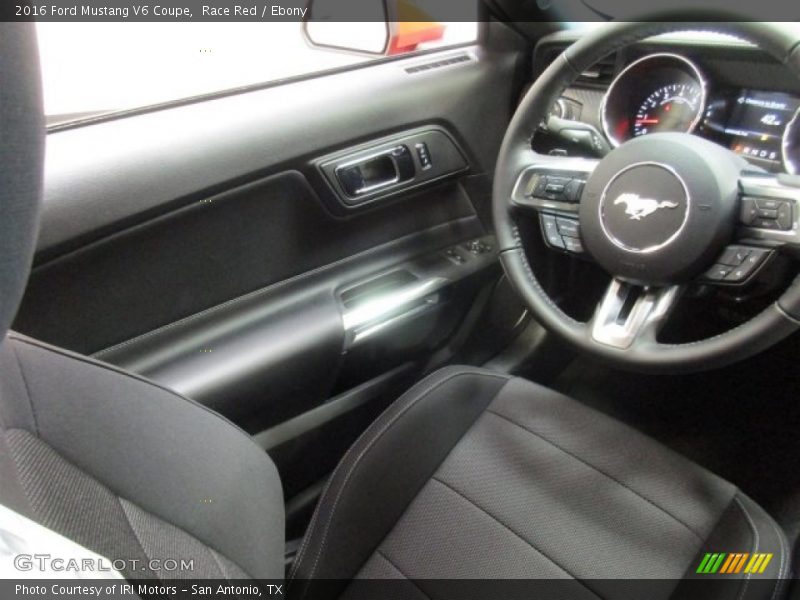 Race Red / Ebony 2016 Ford Mustang V6 Coupe