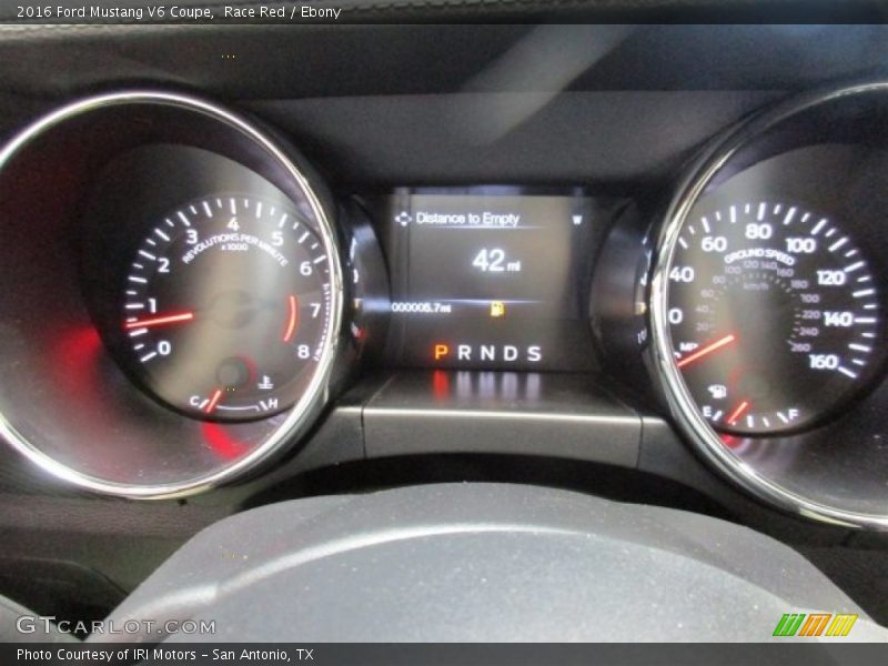 Race Red / Ebony 2016 Ford Mustang V6 Coupe