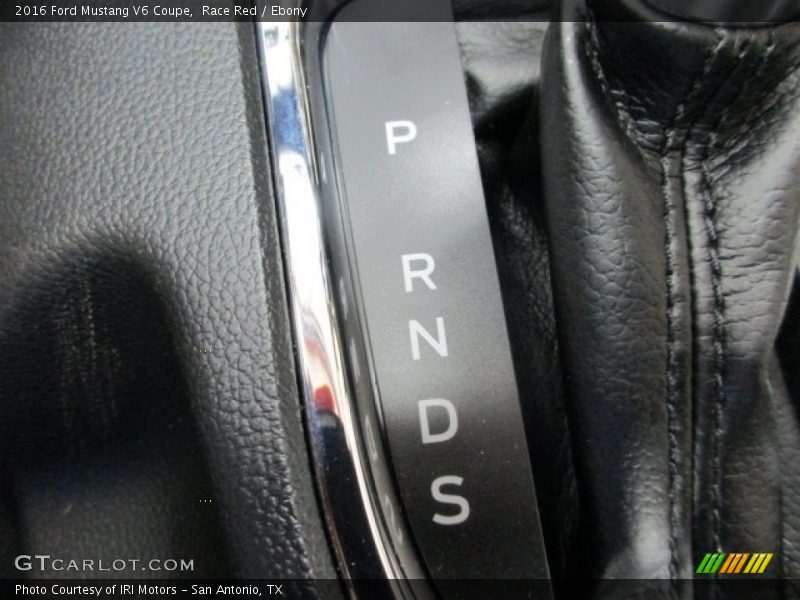 Race Red / Ebony 2016 Ford Mustang V6 Coupe