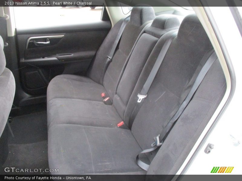 Pearl White / Charcoal 2013 Nissan Altima 2.5 S
