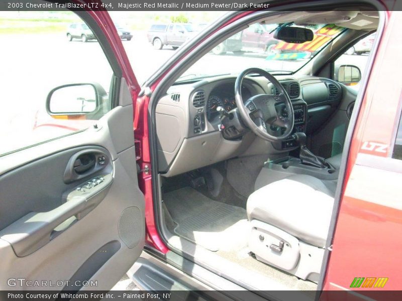 Majestic Red Metallic / Medium Pewter/Dark Pewter 2003 Chevrolet TrailBlazer LTZ 4x4