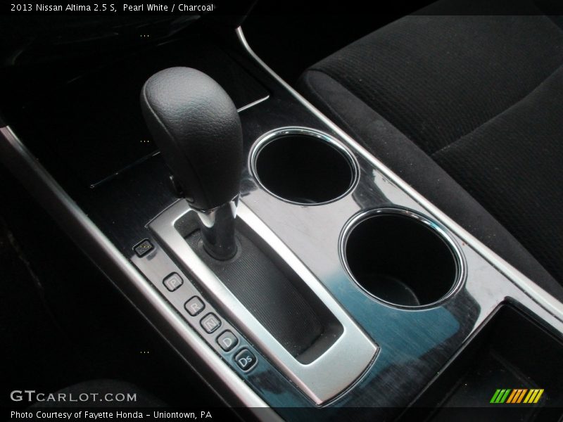 Pearl White / Charcoal 2013 Nissan Altima 2.5 S